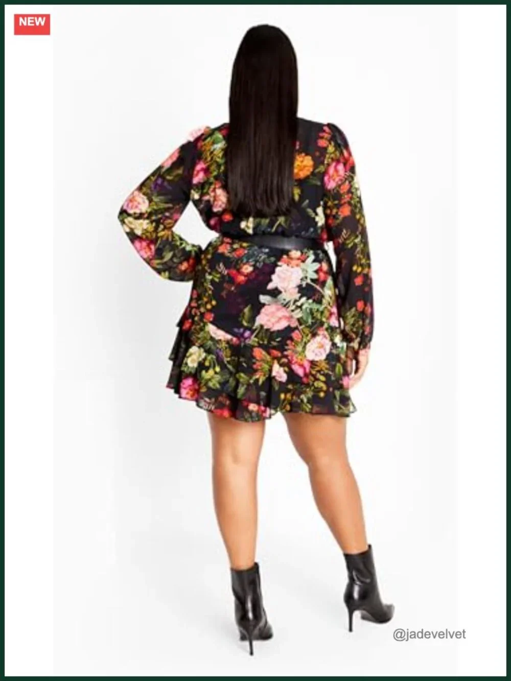 Embroidered Ruffle Fit & Flare Dress, Off-Shoulder, Short Sleeve, Cotton Lined